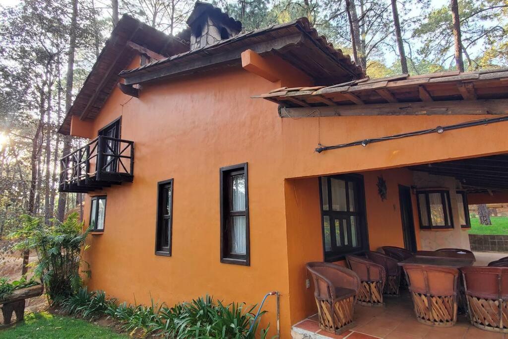 Cabana Rustica A 1Km De Cascada Mazamitla Exteriör bild