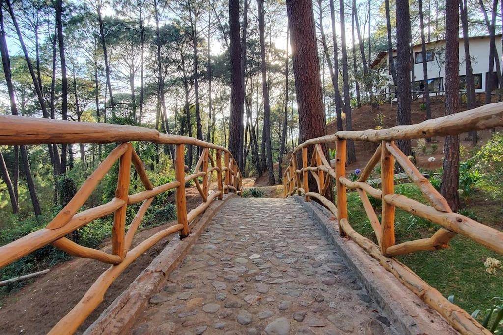 Cabana Rustica A 1Km De Cascada Mazamitla Exteriör bild