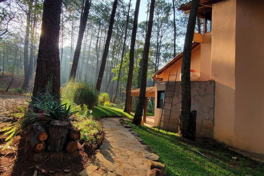 Cabana Rustica A 1Km De Cascada Mazamitla Exteriör bild