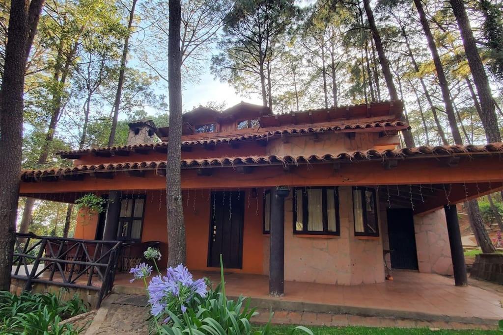 Cabana Rustica A 1Km De Cascada Mazamitla Exteriör bild